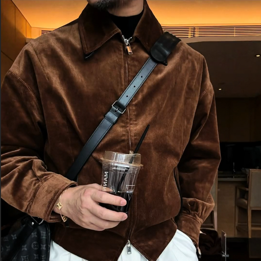 Short-Pile Corduroy Jacket