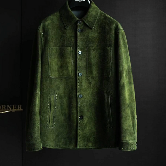 Green Suede Jacket
