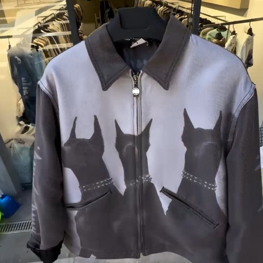 Doberman Graphic Jacket