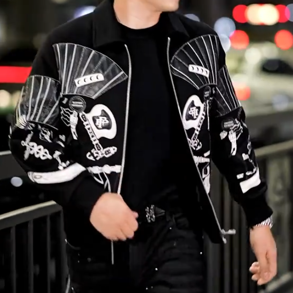 Black White Rock Jacket