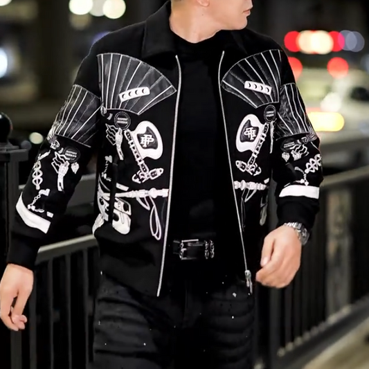 Black White Rock Jacket