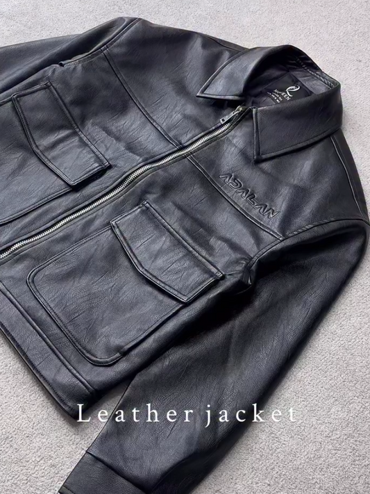Refined Leather Jacket