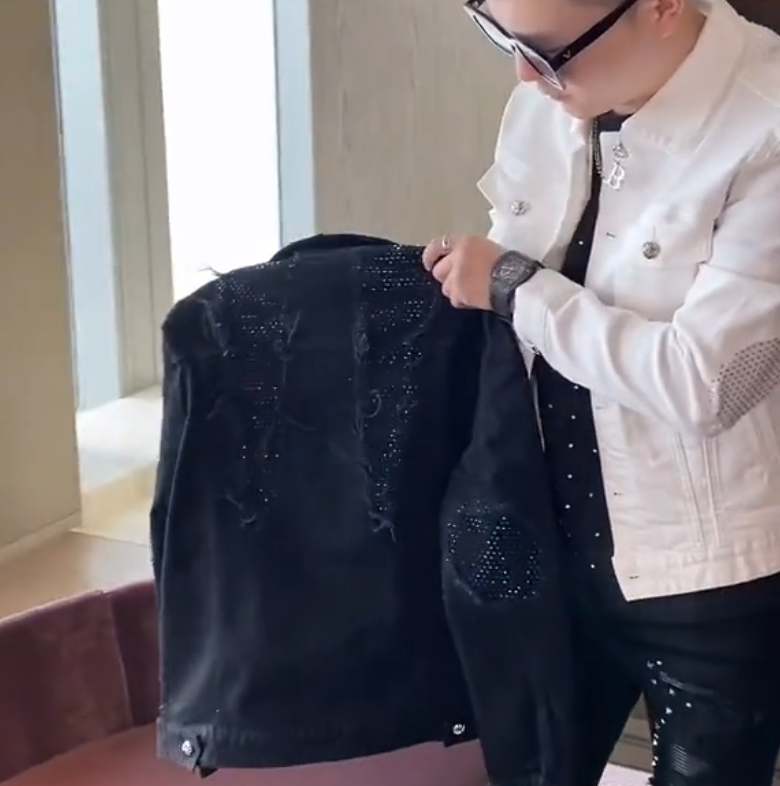 Crystal Denim Jacket