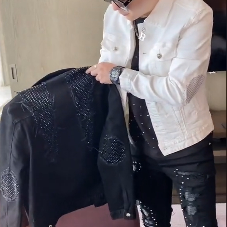 Crystal Denim Jacket