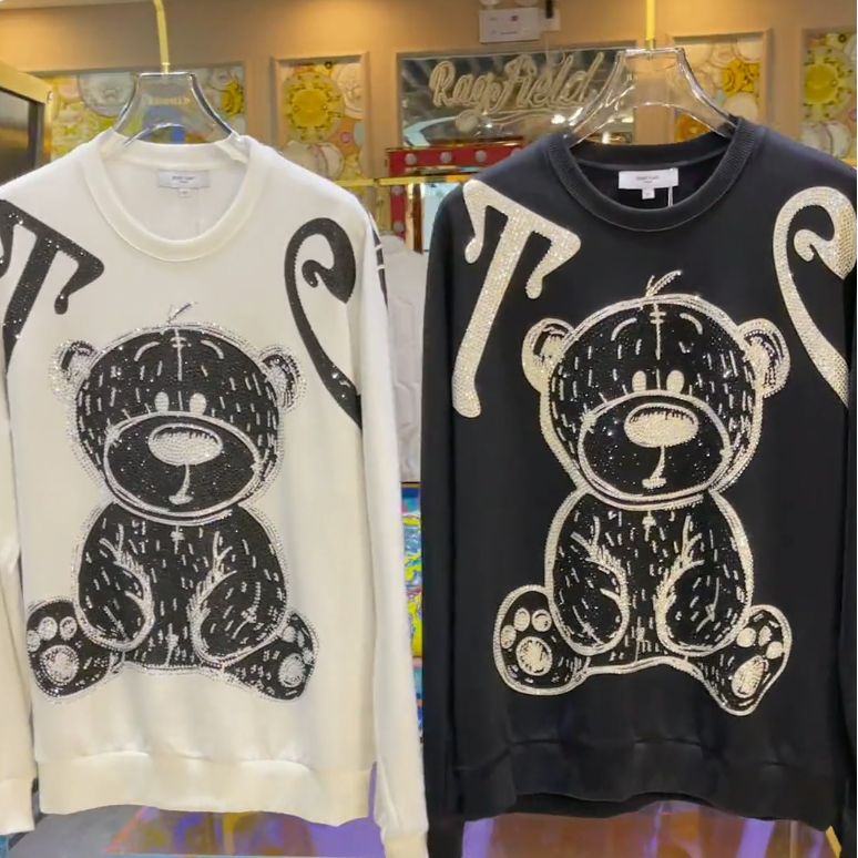 Crystal Bear Hoodie