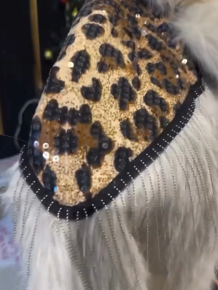 Women's Leopard Fur Coat