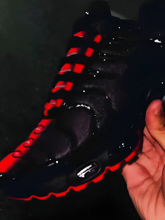 Red Black Sport Sneakers