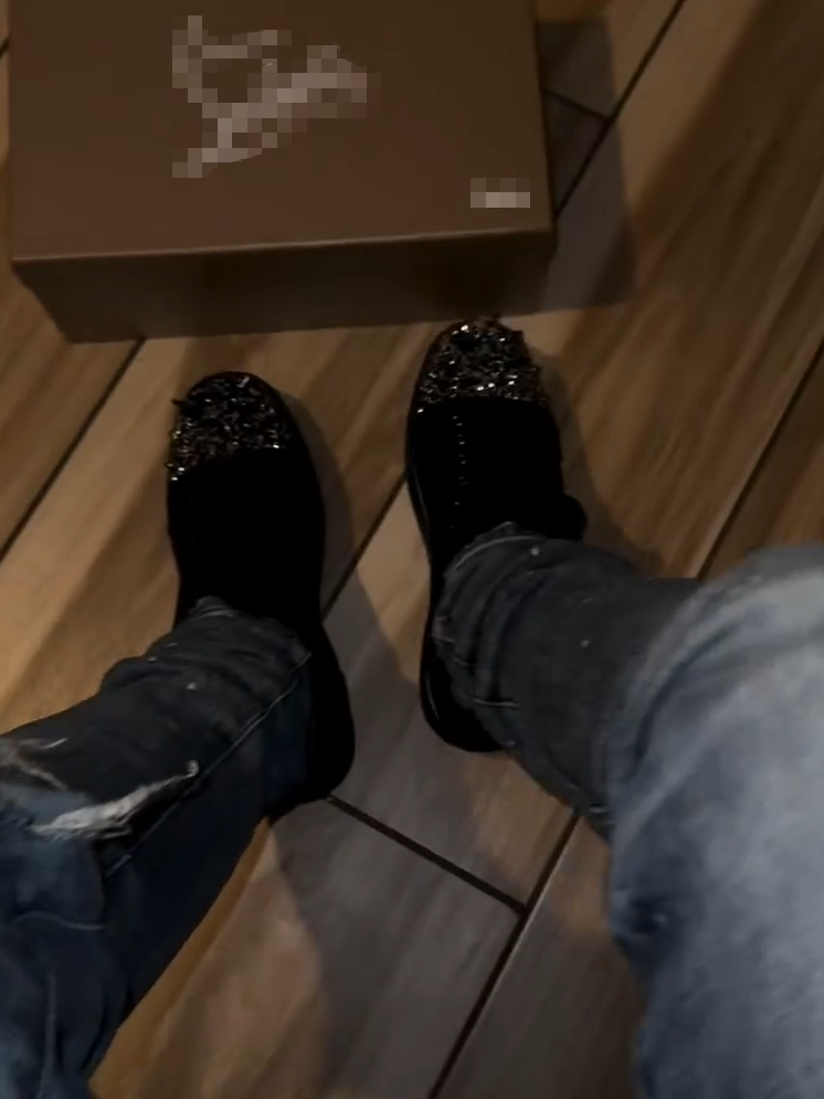 Panther Stud Skate Shoes