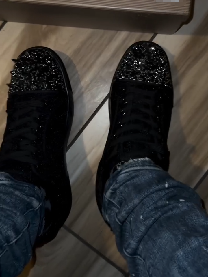 Panther Stud Skate Shoes