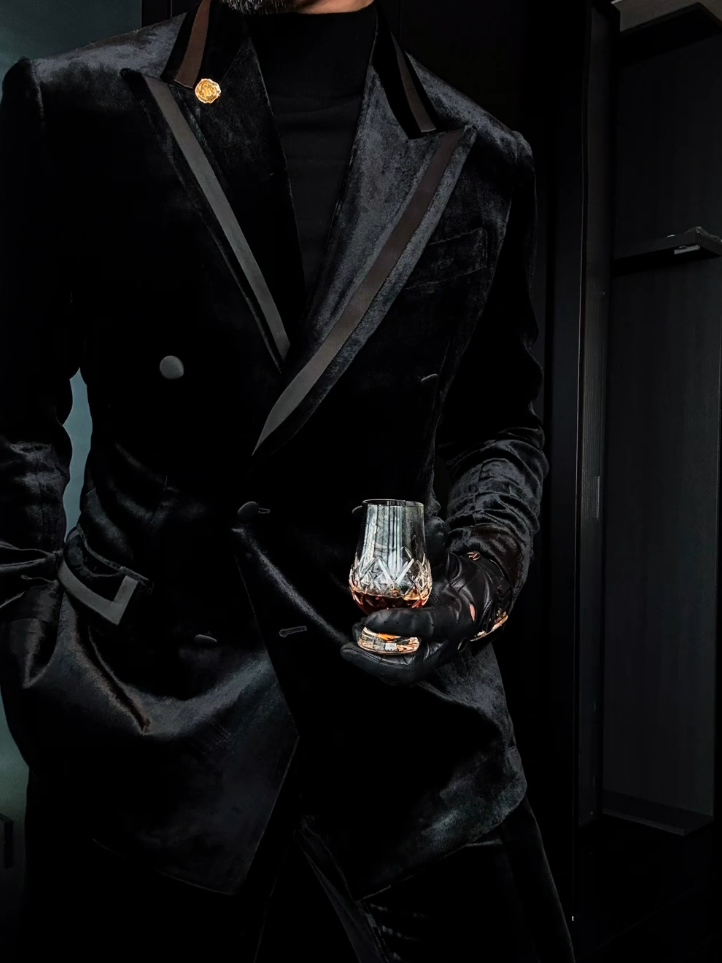 Regal Velvet Suit