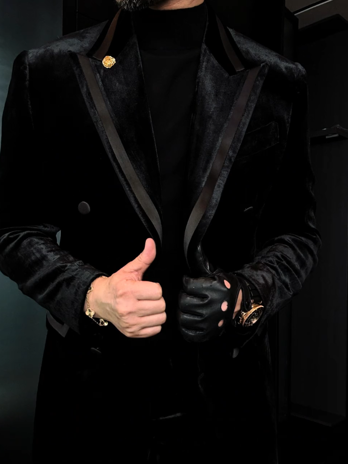 Regal Velvet Suit
