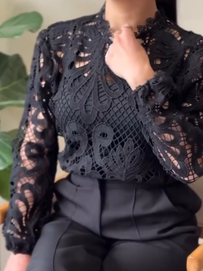 Lace Knit Top