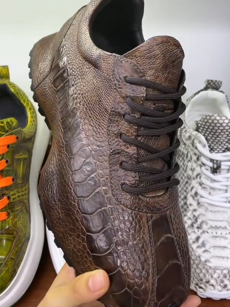 Dinosaur Texture Running Shoes