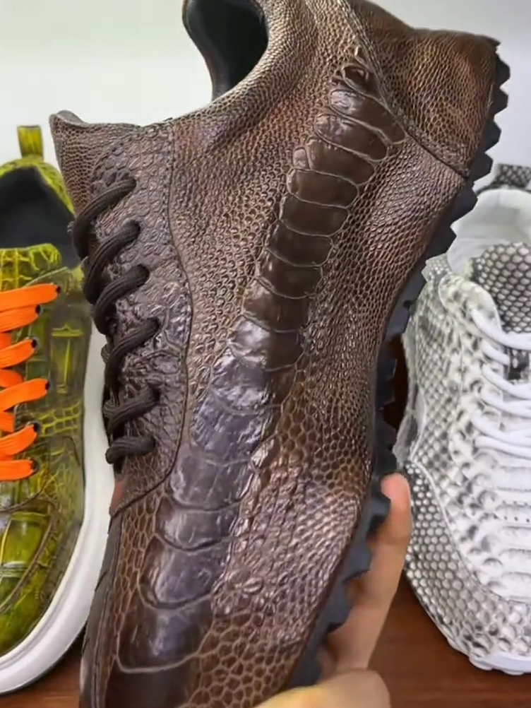 Dinosaur Texture Running Shoes