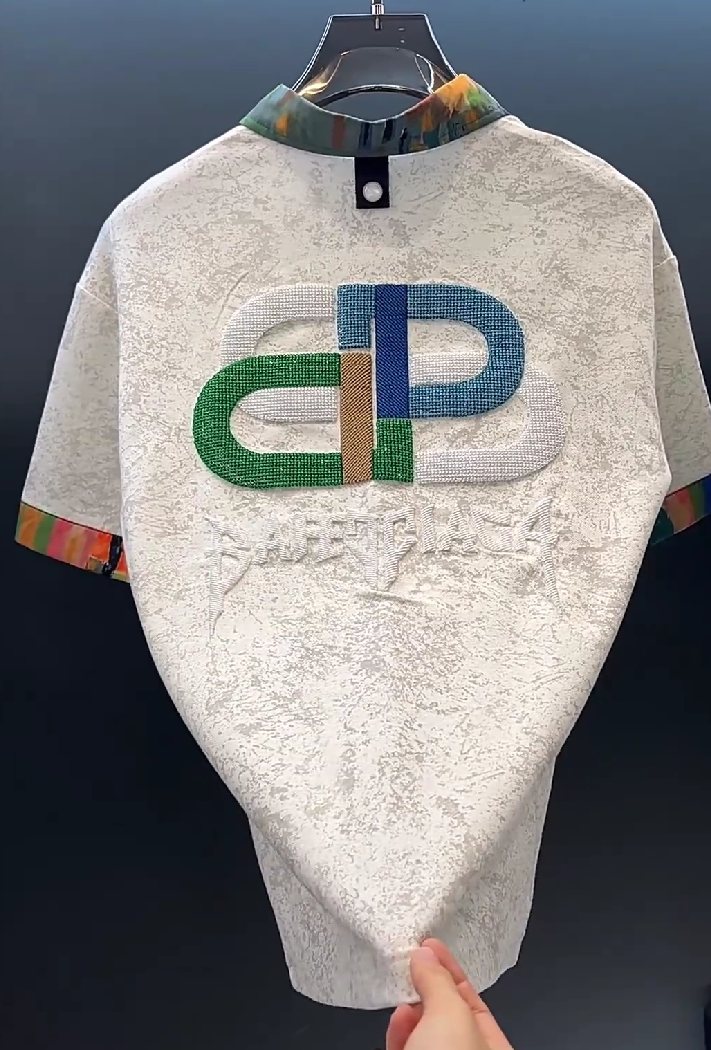 Snow Print Business Polo