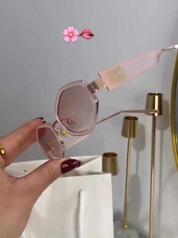 Pink Oxygen Sunglasses