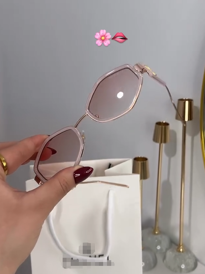 Pink Oxygen Sunglasses
