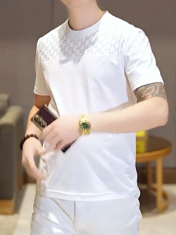 Honeycomb Crystal Tee