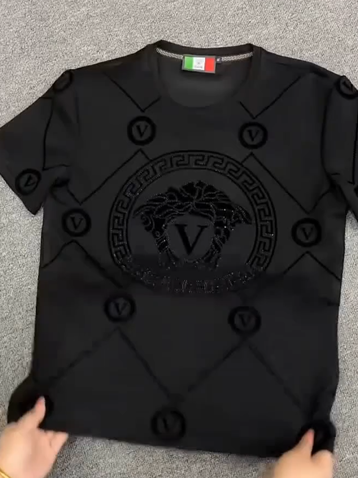Black Diamond Textured Tee
