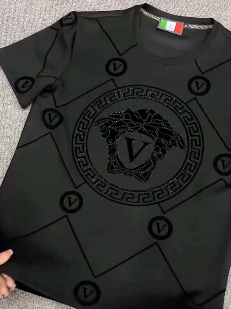 Black Diamond Textured Tee