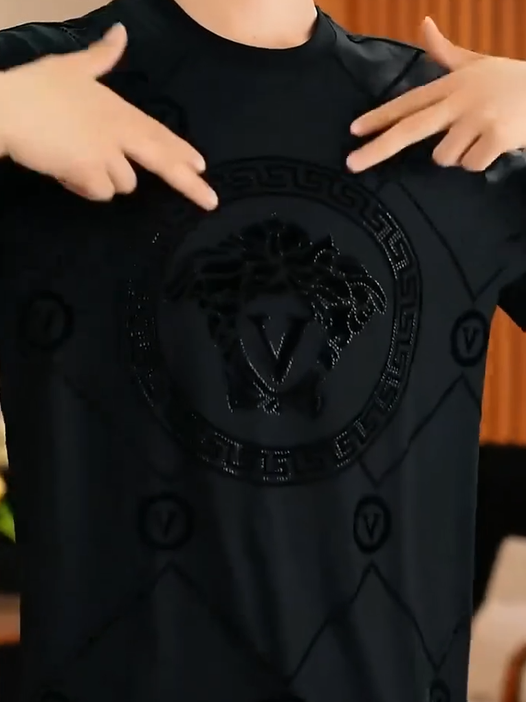 Black Diamond Textured Tee