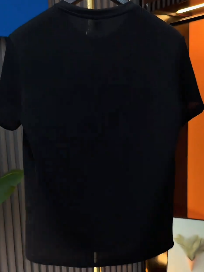 Rebel Black Knit Short-Sleeve