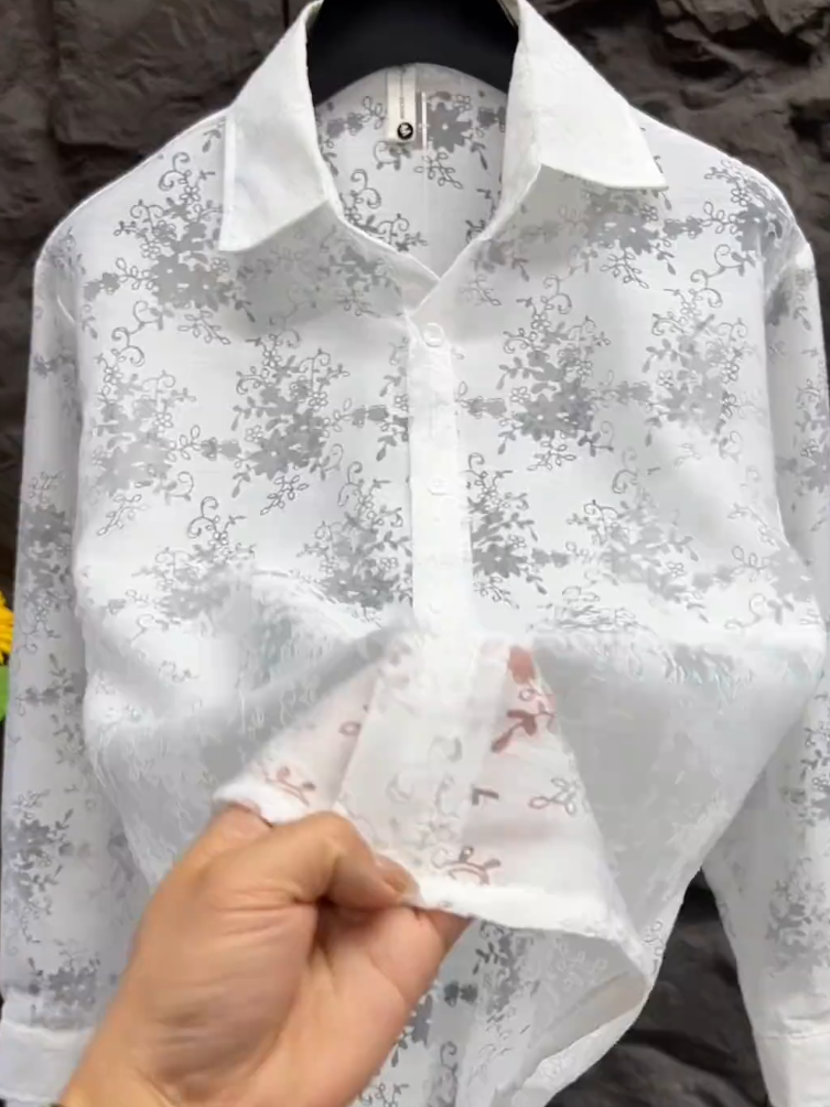 Openwork shirt