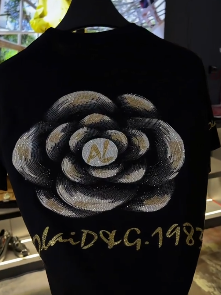 Crystal Camellia Tee