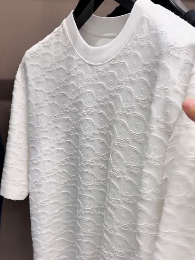 Premium Full Embroidery Logo Tee