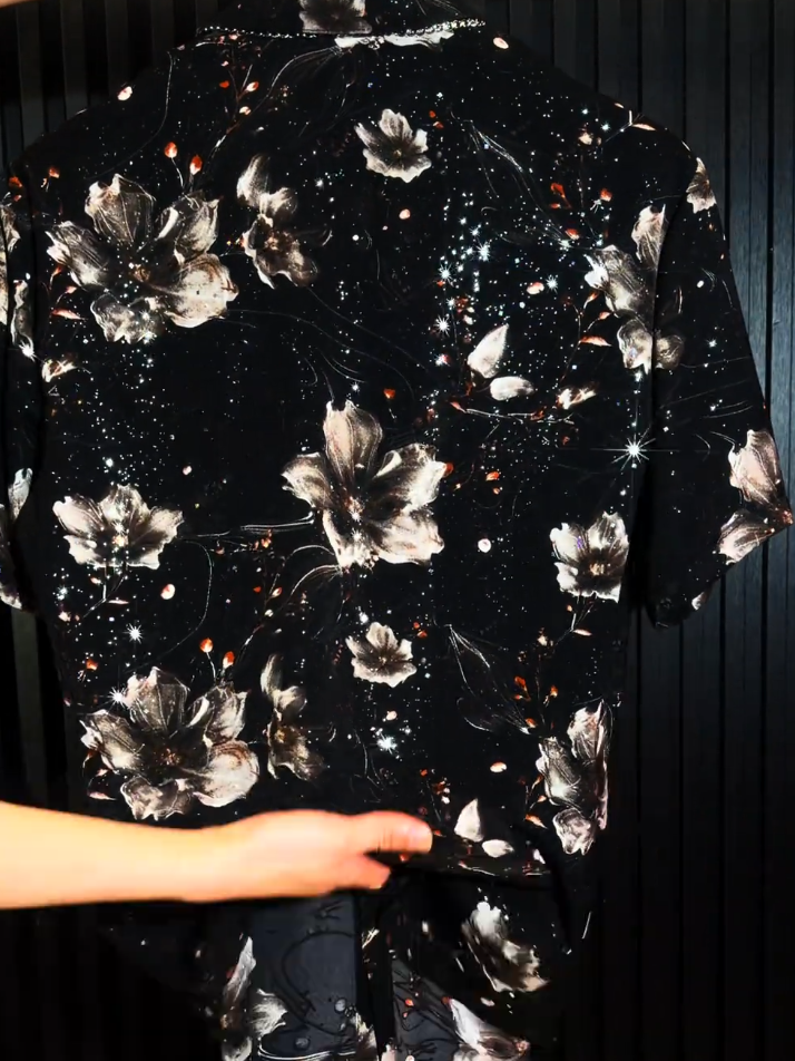 Sequin Flower Shirt
