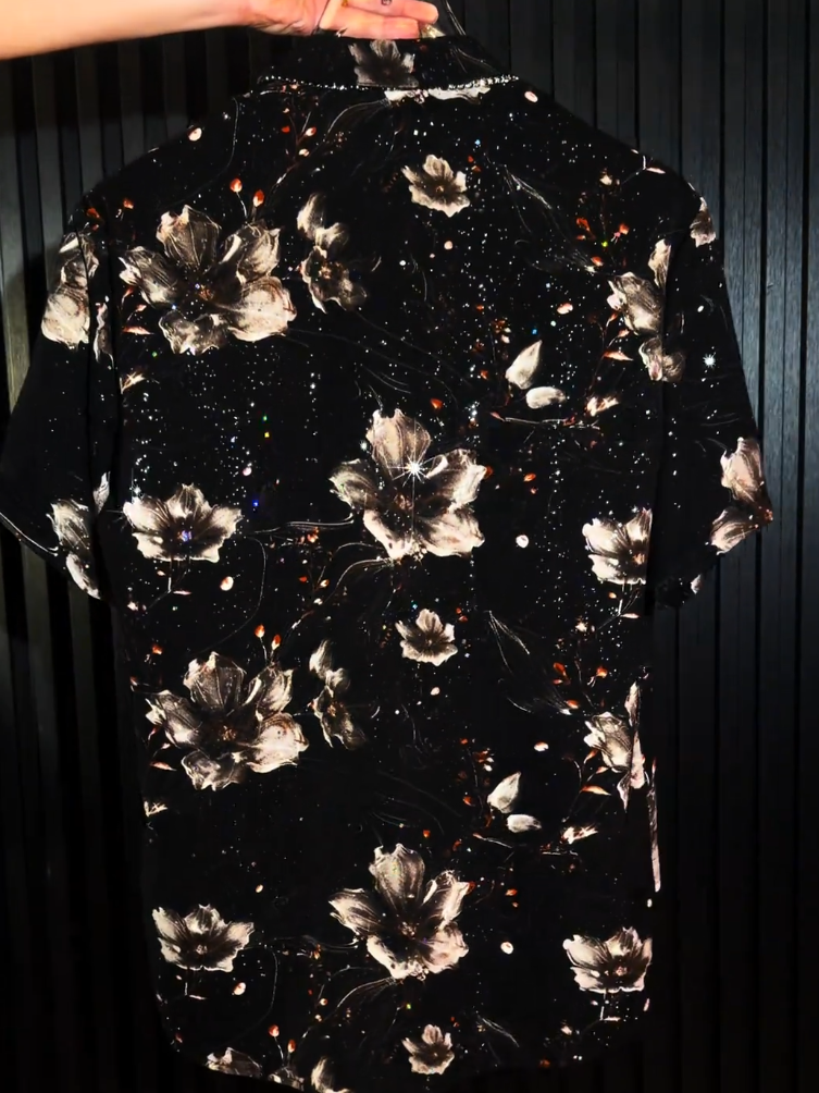 Sequin Flower Shirt
