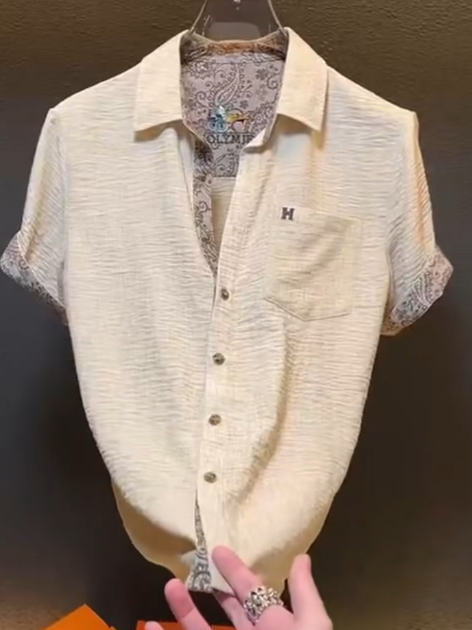Pleated Texture Shirt