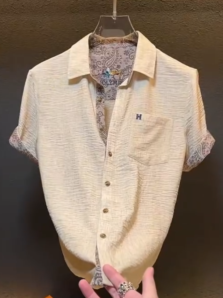 Pleated Texture Shirt