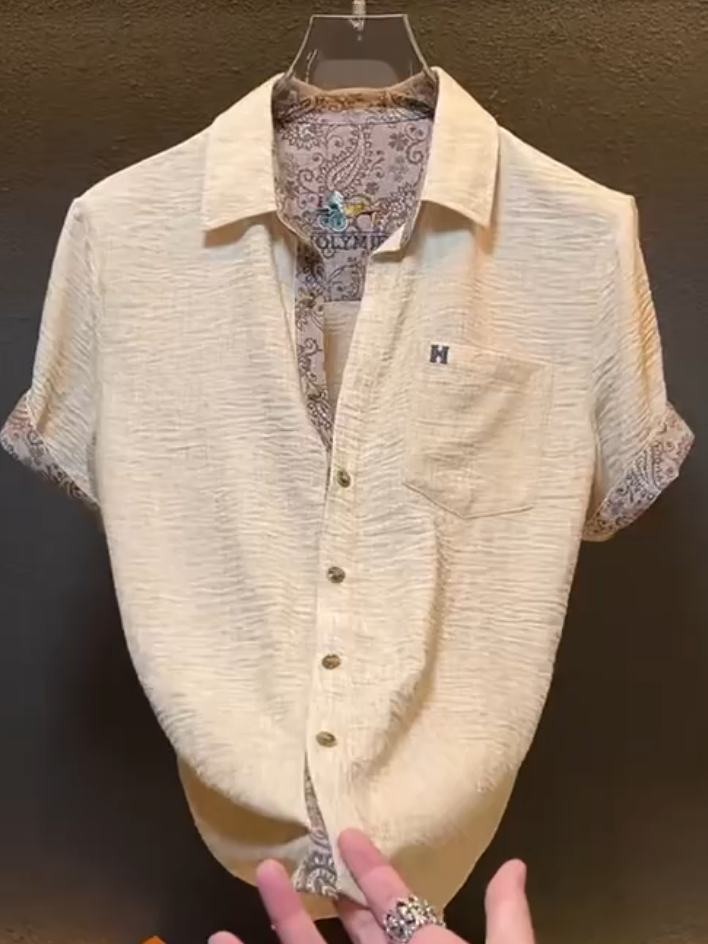 Pleated Texture Shirt