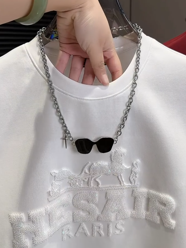 Carriage Sequin Tee