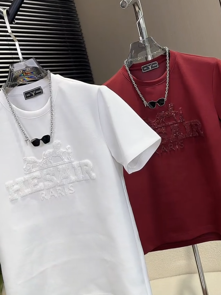 Carriage Sequin Tee