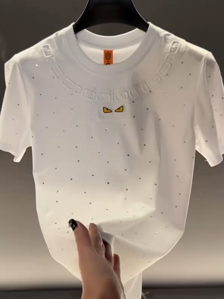 Monster Glasses Crystal Tee