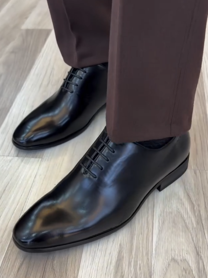Lace-Up Leather Shoes