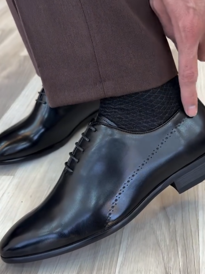 Lace-Up Leather Shoes