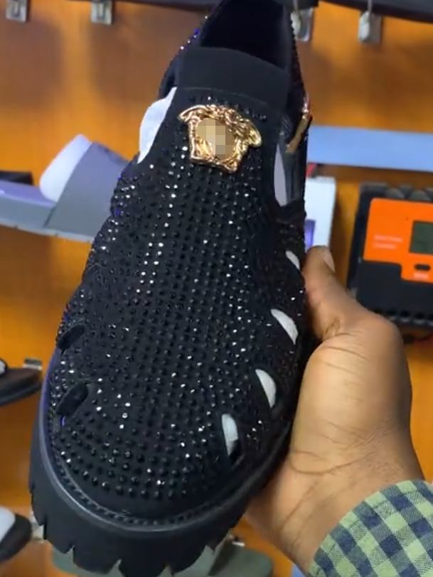 Full Crystal Sandals