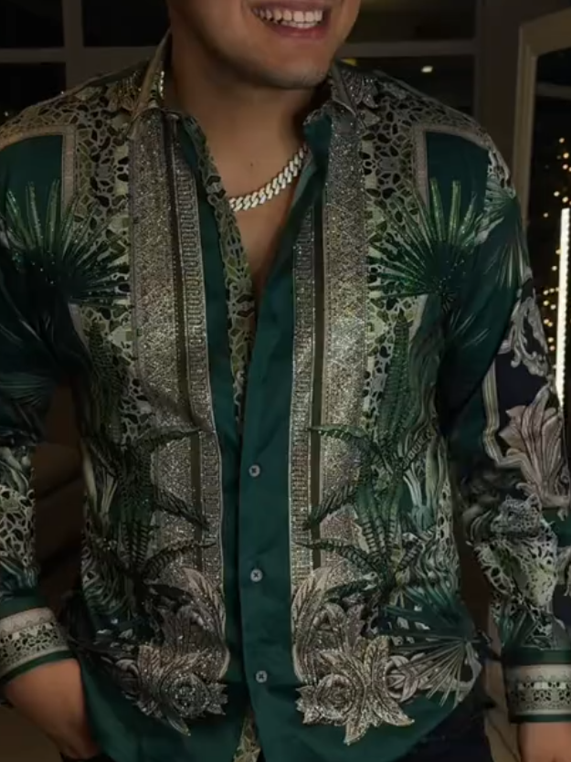 Green Crystal Shirt