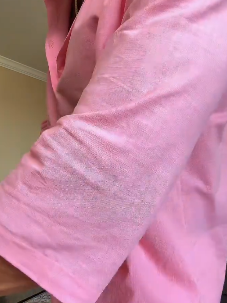 Pink Short-Sleeve Shirt