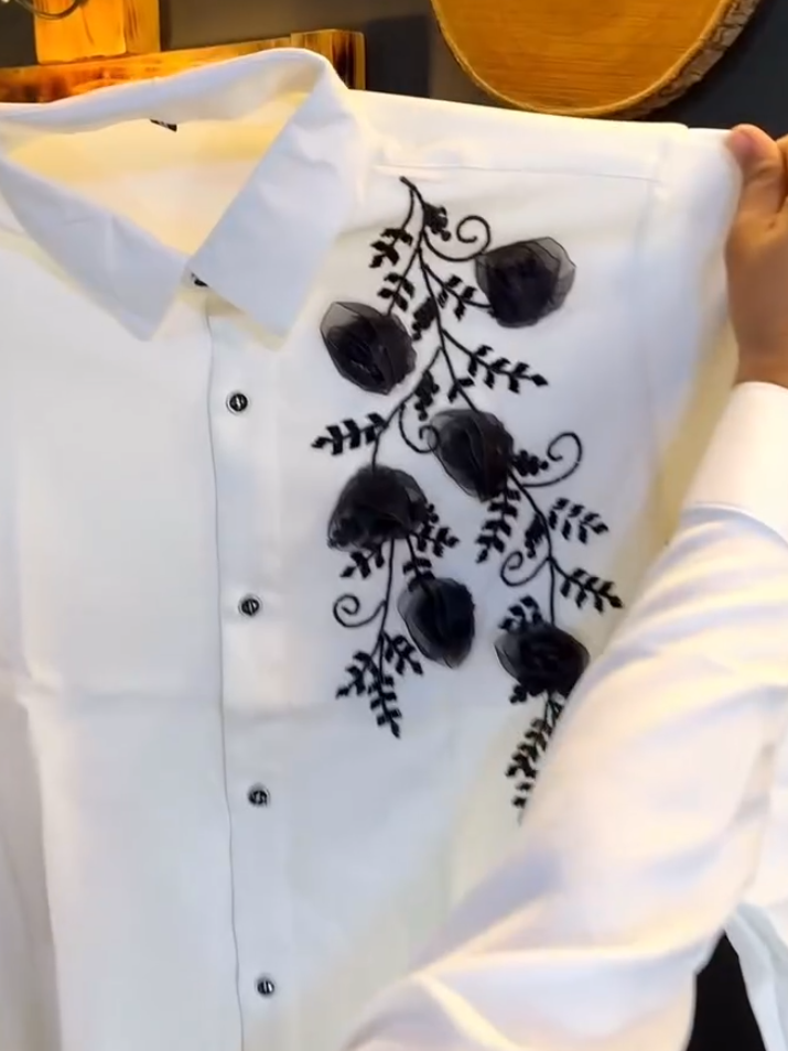 3D Flower Shirt