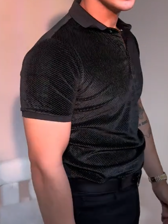 Velvet Black Diamond Short Tee