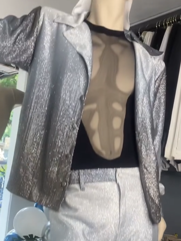 Galaxy Texture Blazer