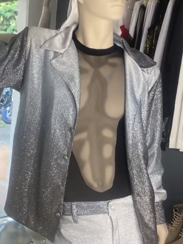 Galaxy Texture Blazer