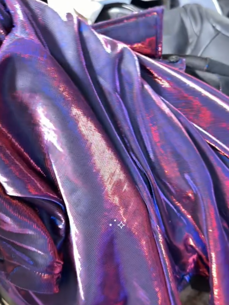 Purple Laser Lightning Shirt