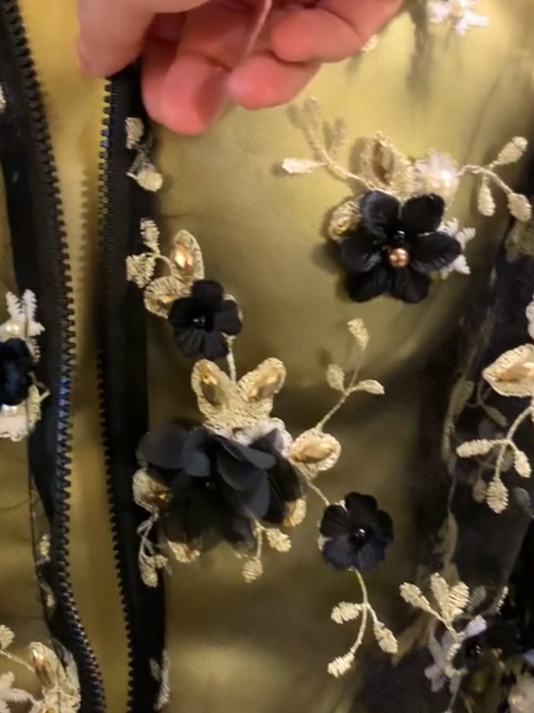 Beaded Sheer Jacket