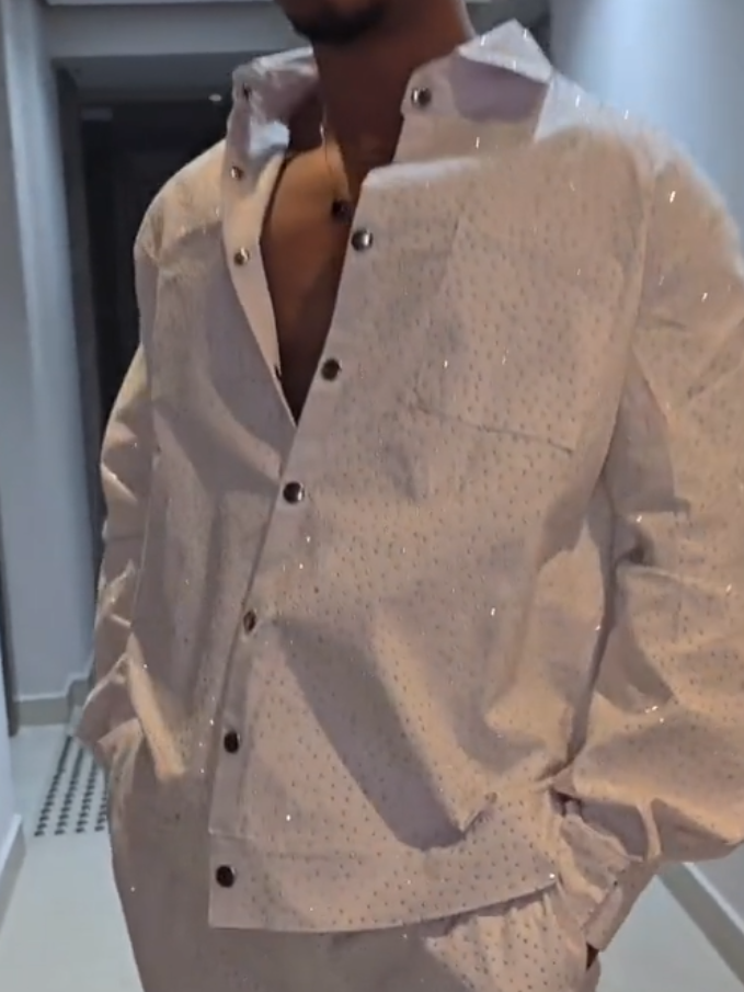 Oversized Crystal Jacket