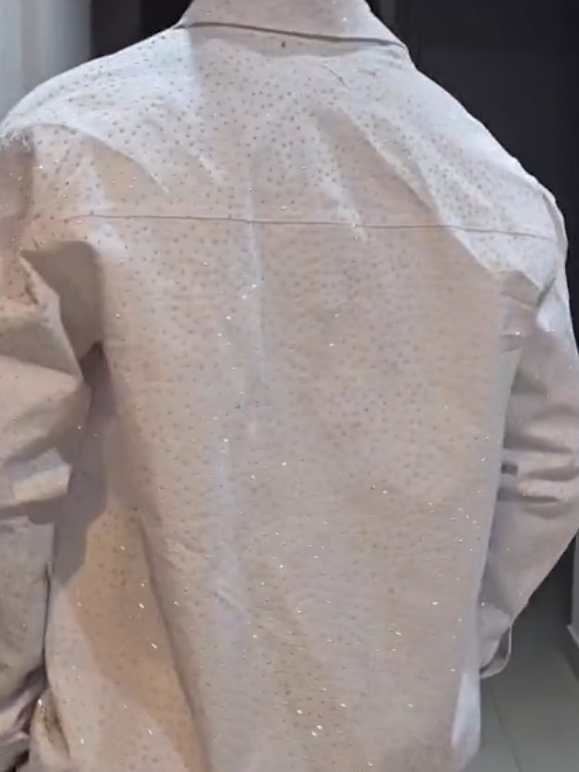Oversized Crystal Jacket
